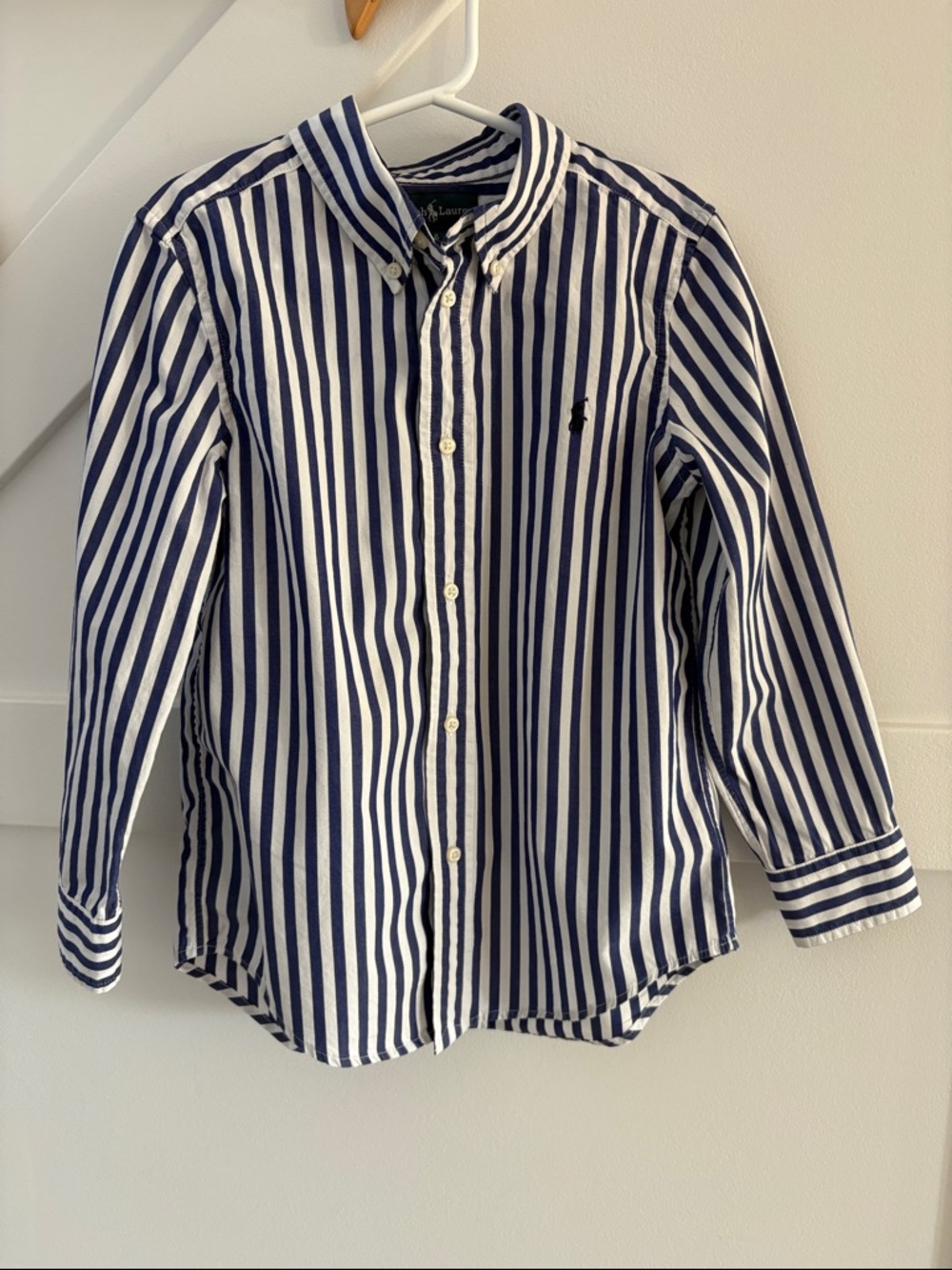 Ralph Lauren Striped Button Down Shirt Boy’s Size 6